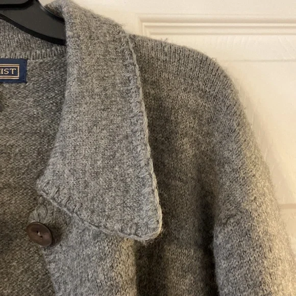 HERMAN & GEIST 100% wool Sweater size L excellent condition length 30/31” - Picture 3 of 12